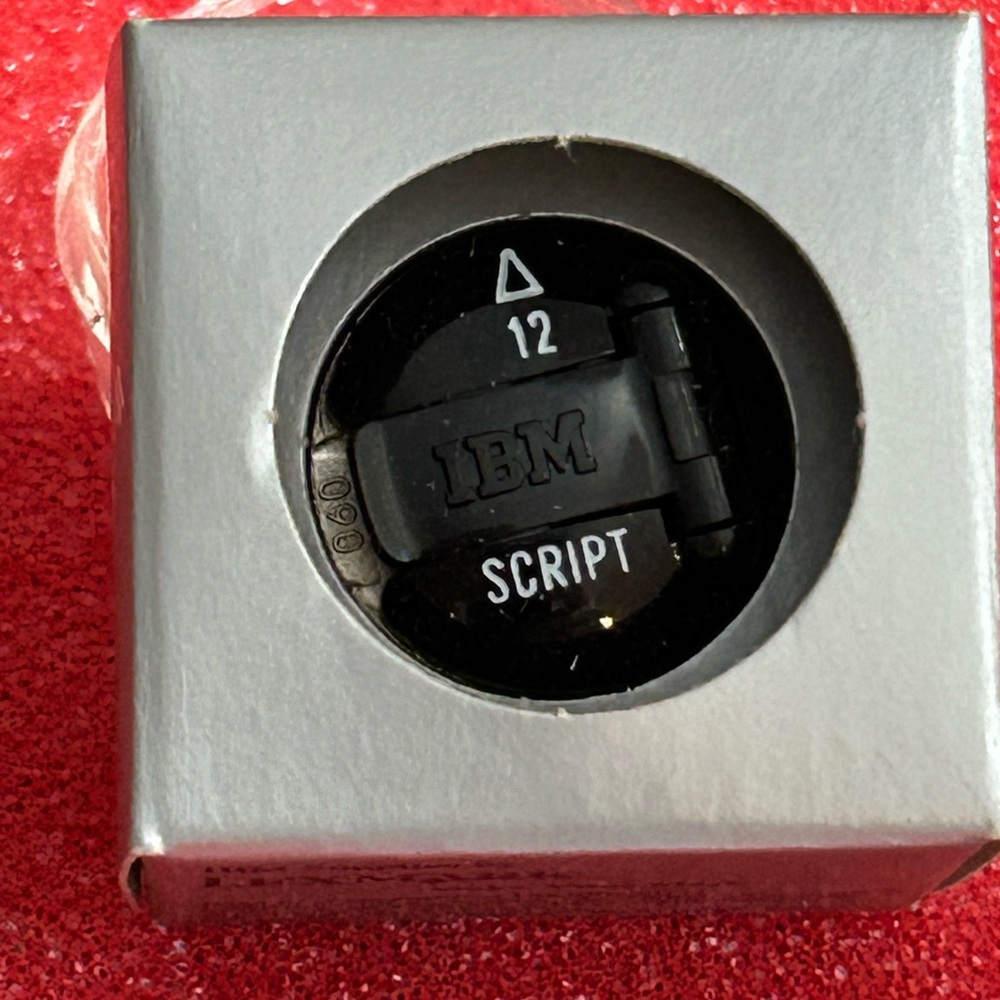 IBM Script Typewriter Element Ball Selectric II New in Box